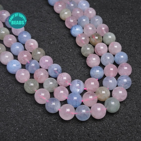 Bracciale In Pietra Di Luna E Morganite - Della Rovere - Foto 6