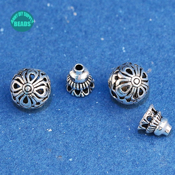 S925 Solid Sterling Silver Guru Beads solid Sterling Silver Guru