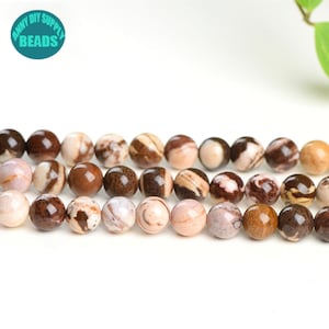 Natural Zebra Jasper Beads,Natural gemstone Beads,Smooth Round beads,Full Strand
