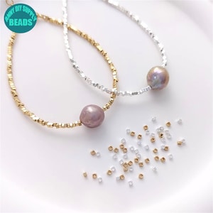 1.5mm 14k Gold Plated Tiny Cubic Beads,Gold Jewelry Beads,Tiny Gold Beads,Tiny Silver Plated Beads,Tiny Spacer beads