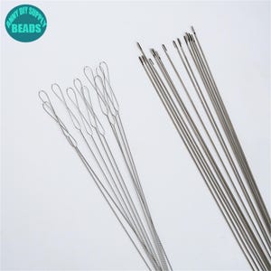 Stainless Steel Beading Needle For Small Hole,Needle,Beading Needle,Pearl Beading Needle,0.4/0.6/0.7/0.8mm