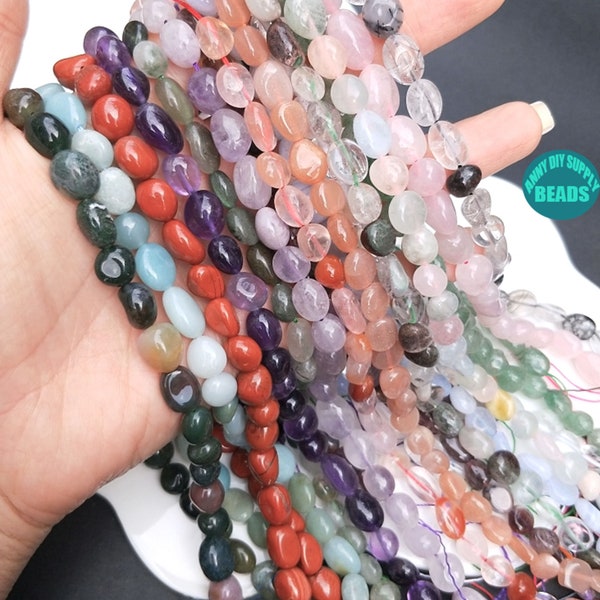 24 kind 8x10mm Free From Gemstone beads,Nugget gemstone beads,Full strand 15inch