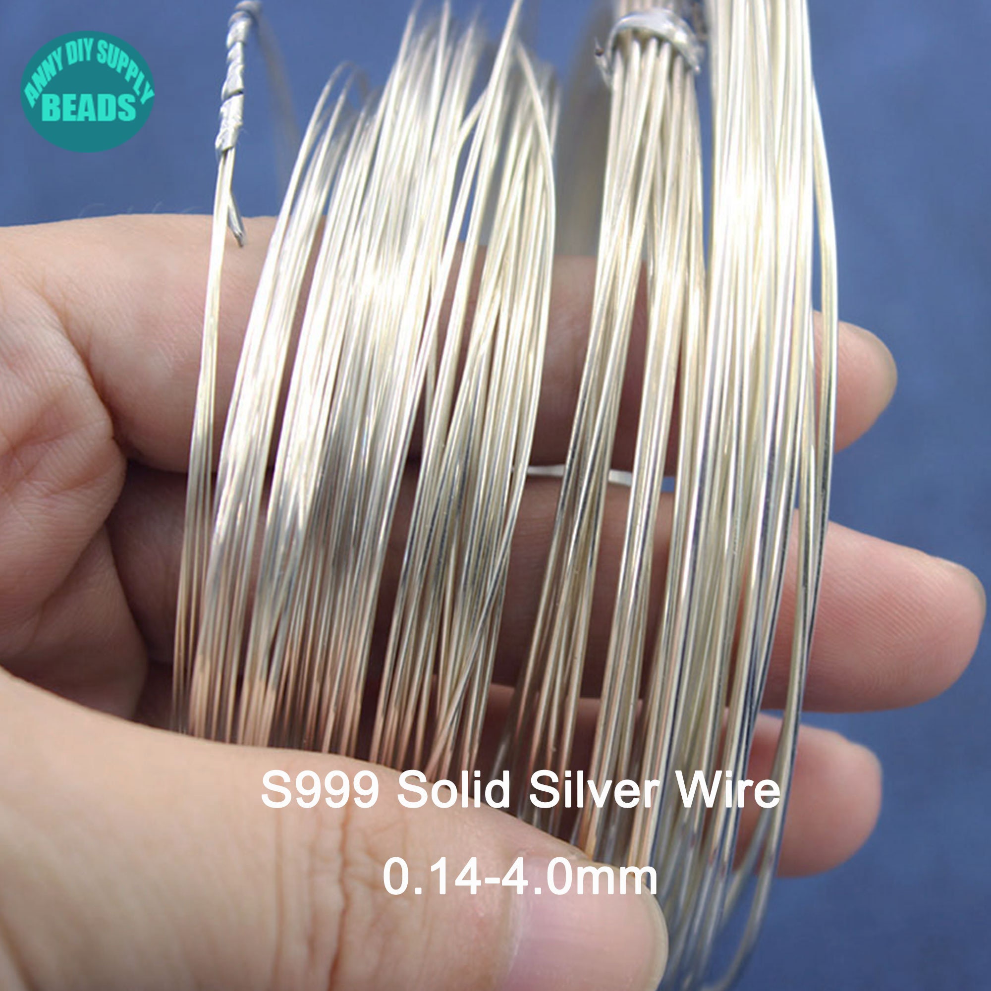 1 M 925 Sterling Silver Wire in Jewelry Making  0.3/0.4/0.5/0.6/0.7/0.8/0.9/1.2mm