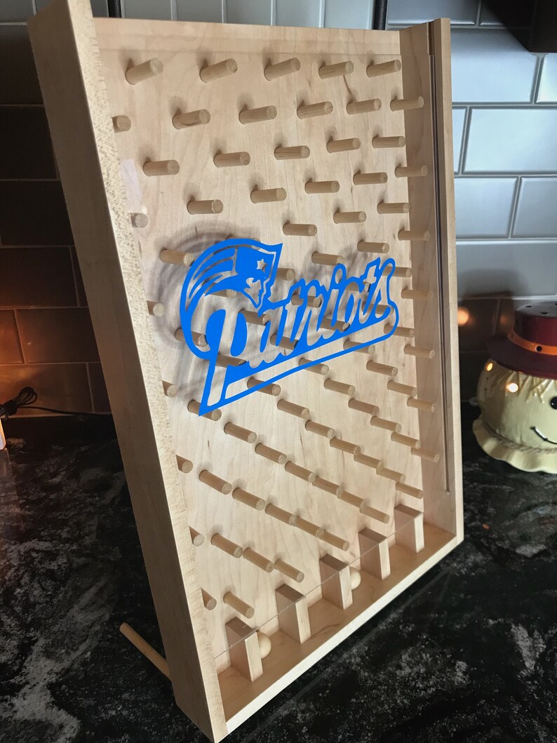 NFL Football team tabletop Plinko board / Drinko game Etsy