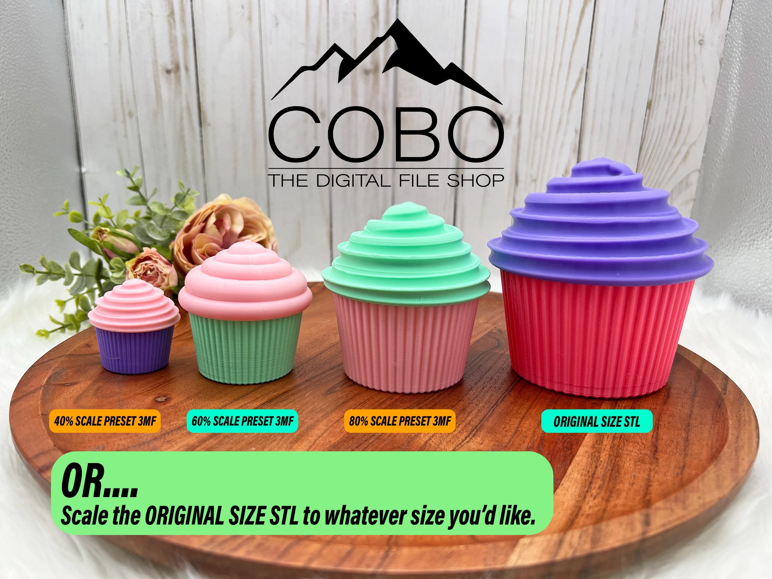 60 Scatole Porta Cupcake Rosa Con Finestra E Manico - Confezione Regalo Per Dolci E Muffin - 2