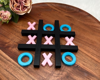 Tic-Tac-Toe To Go Digital STL File for 3D Printing, Game, Portable TicTacToe