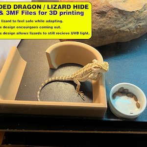 Bearded Dragon Hide STL and 3MF, Lizard Hide STL and 3MF for 3D Printing - Digital Download