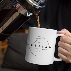 Team lesbian women loving women Mug for Coffee Lovers, pride mug, lesbian gift, wlw, gay mug, lgbtqia gift