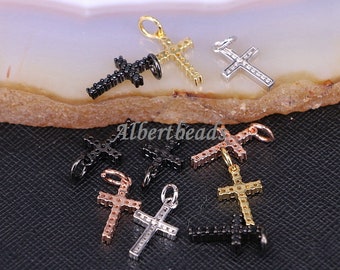 AZYZ186-9733 Gold Black Silver Color Copper Metal Micro Pave AZYZ186-9733 Gold Black Silver Color Copper Metal Micro Pave