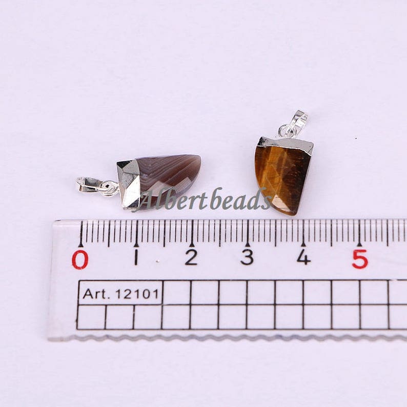 AZYZ180-9696 Natural Stone Pendant Horn Shape Charms Pendants For Jewelry Making Necklace Pendants DIY Women Jewery Findings 510PCS