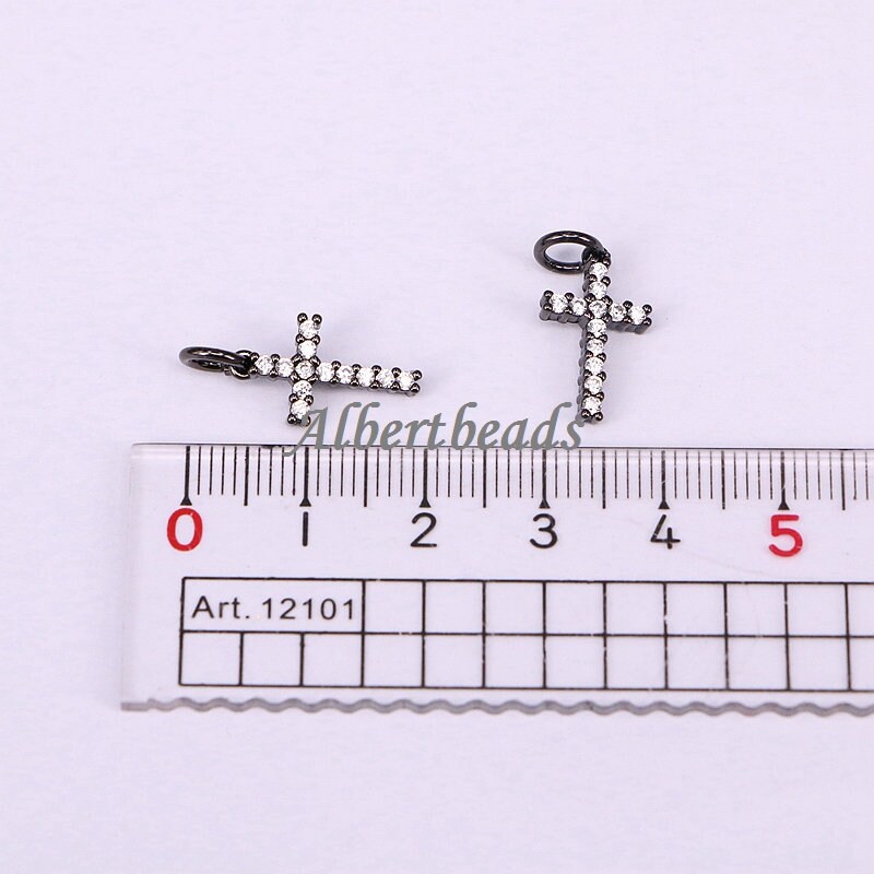 AZYZ186-9733 Gold Black Silver Color Copper Metal Micro Pave AZYZ186-9733 Gold Black Silver Color Copper Metal Micro Pave