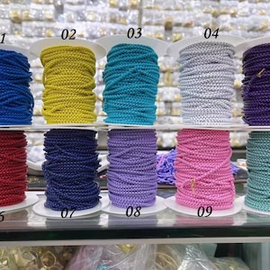 3 -5 metros, encantadora cadena esmaltada delicada, cadena de caja, cadena pop de esmalte, cadena minimalista para la fabricación de joyas de collar de pulsera, elegir color