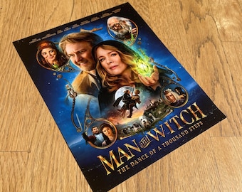 Officiële filmafdruk man en heks (8 x 10")