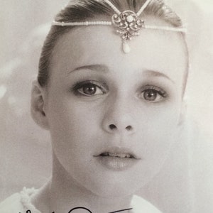 The Neverending Story  Autographed B&W Childlike Empress Photo
