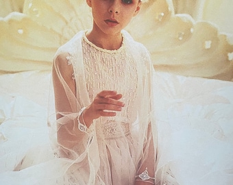 Gesigneerde kinderlijke keizerinkleurenfoto van The Neverending Story