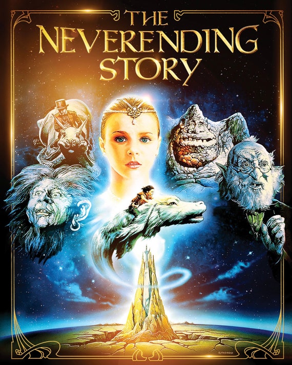 ネバーエンディングストーリー特別版映画ポスターの8 x 10インチ