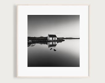 Connemara Art Print | Fine Art Black and White Photography | Irish Landscape Print | Dublin Ireland Art | Travel Photo | Irish Wall Decor