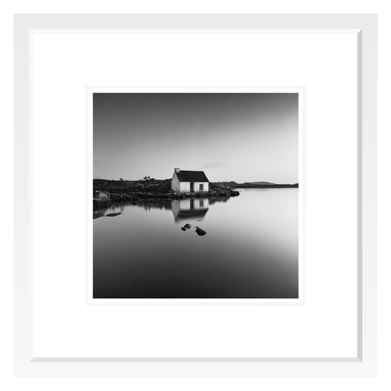 Connemara Art Print Fine Art Black and White Photography Irish Landscape Print Dublin Ireland Art Travel Photo Irish Wall Decor image 4