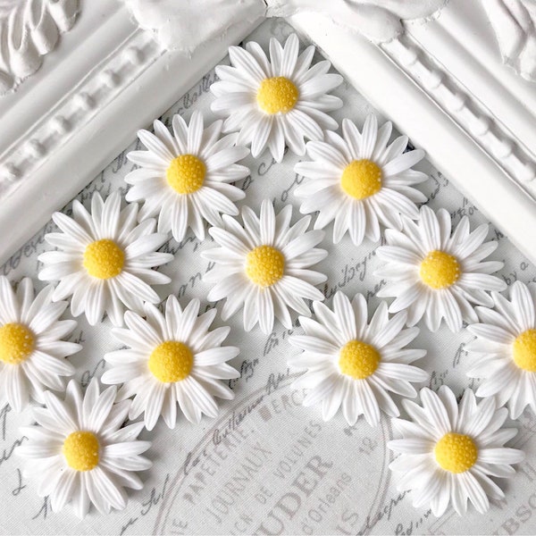 Daisy Magnets or Pushpins, Daisy Pushpins, Magnets, Pushpins, Very Strong Magnets, Flower Magnets, Flower Pushpins, Sunflower Magnets, Fridg