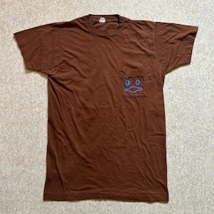 King Gizzard and the Lizard Wizard T Shirt Fishie Cyboogie Painted Face Pocket Tee Size Small KGLW