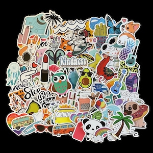 25/50/100 PCS Random Sticker Pack/Laptop Stickers/Scrapbook Stickers/Gift For Kids/Stickers For Kids/Retro Stickers/Aesthetic Sticker