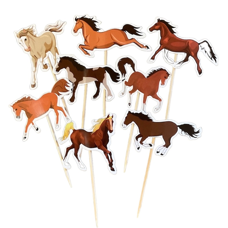 Horse Cupcake Topper - Etsy