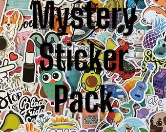 Mystery Vinyl Sticker Pack, Journaling, Scrapbooking