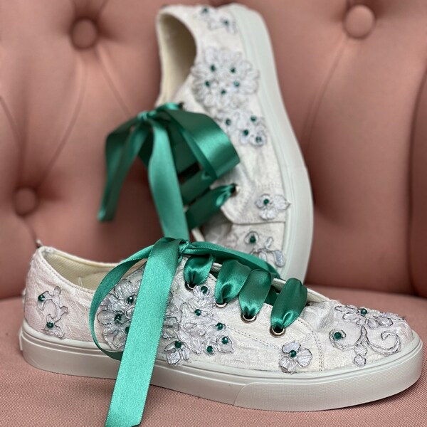 emerald green shoes womens