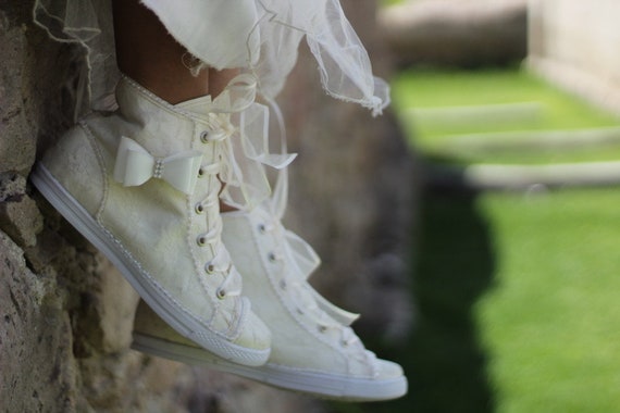 etsy bridal sneakers