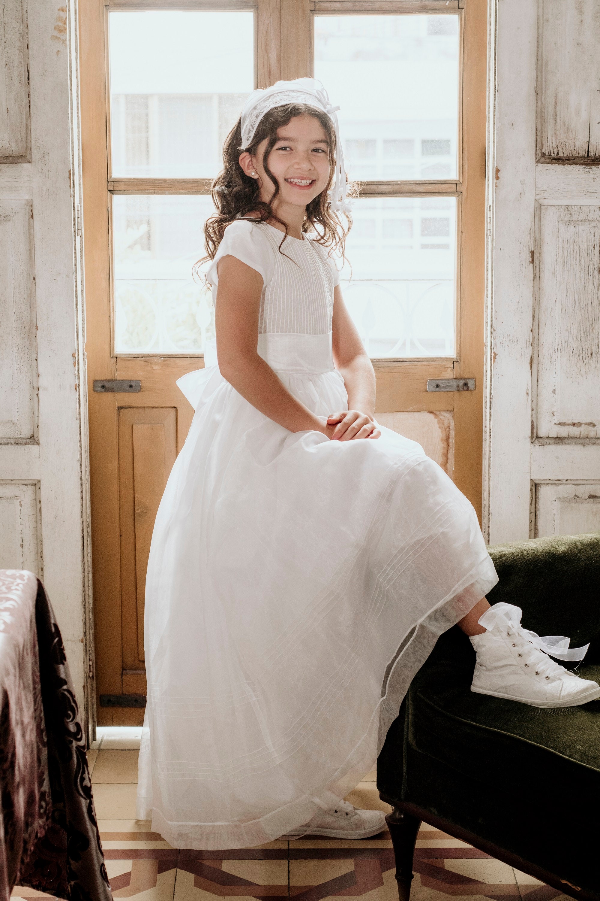 Vestidos de primera comunion con tenis hotsell