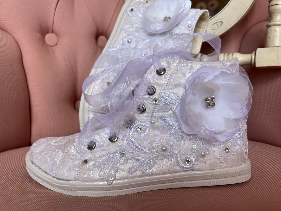 ivory holy communion shoes