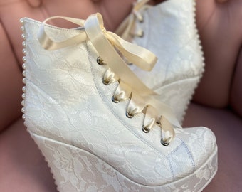 Wedding Wedges Shoes: 20 Ideas + FAQs