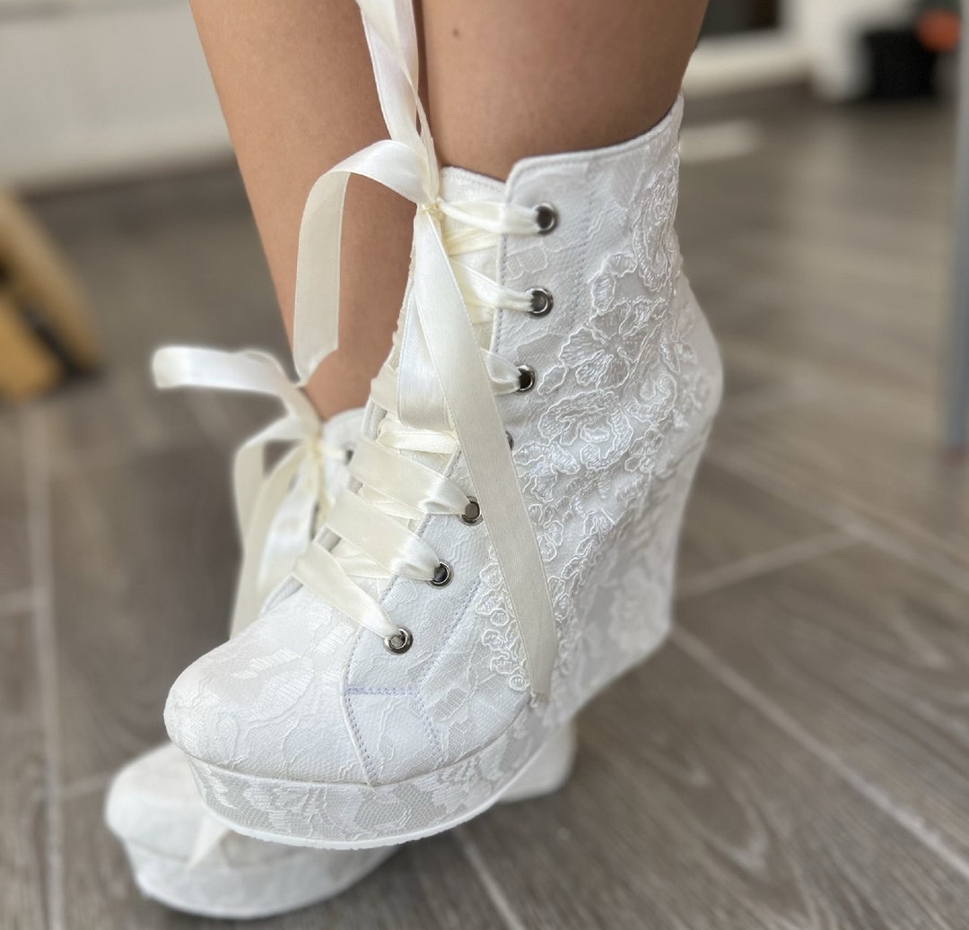 Dressy wedge sneakers hotsell