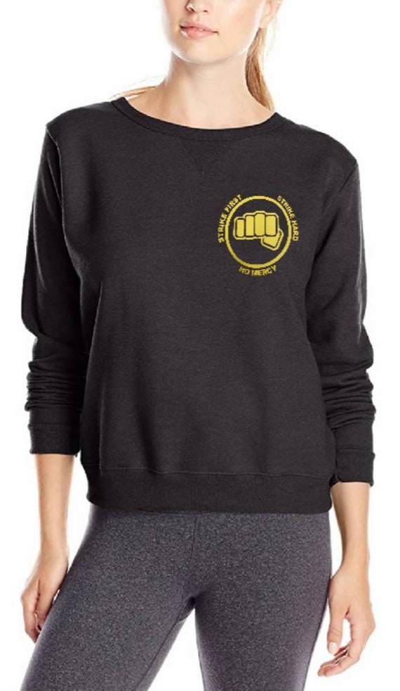 Cobra Kai Women's V-notch Pullover Fleece Sweatshirt - Etsy