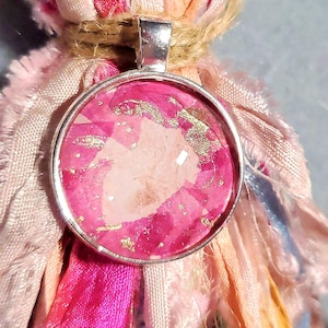 Boho Sari Silk Keychain/Purse tassel or rearview mirror decor.Beautiful and colorful with so many charms. A true labor of love by me for you
