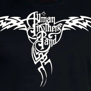 Allman   Brothers Band t shirt. Great Southern Rock T shirt . Great gift. Support Southern Rock.