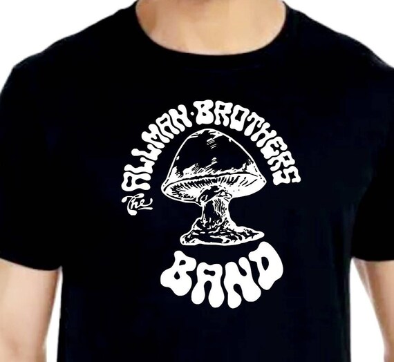 ABB Retro Mushroom T Shirt 70 s Southern Rock Doesn t Get Any Better Than This Band. Support Southern Rock. Great Gift. Etsy Australia