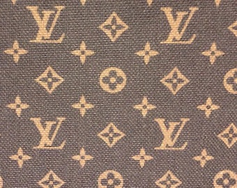 Louis vuitton fabric | Etsy