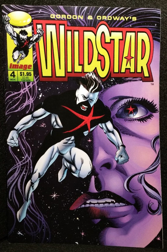Wildstar 1995 series # 2 very fine comic book