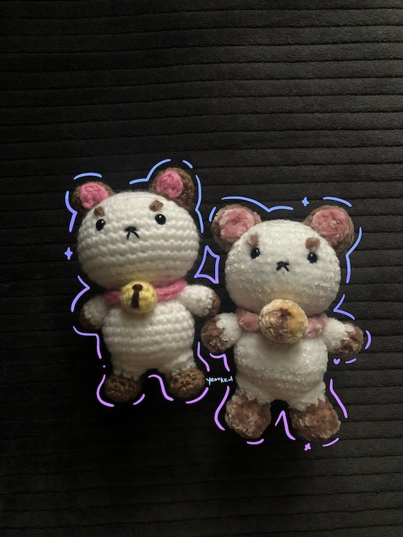 Crochet Gyroid Plush Animal Crossing Squeakoid Inspired Amigurumi Doll  Crochet Plushie 