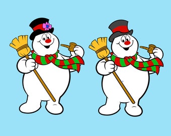 Download Frosty Snowman Svg Etsy