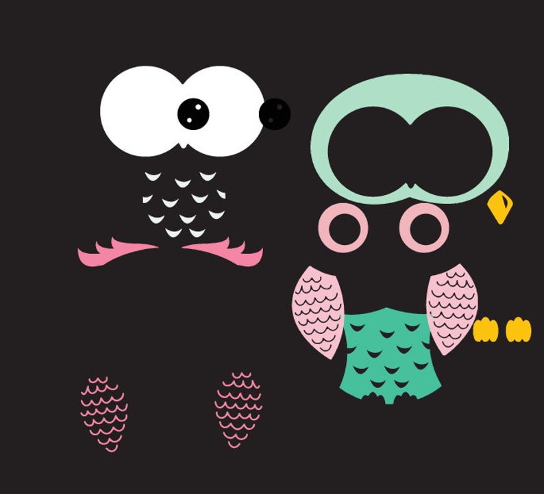 Download Cute owl svg/simple owl/owl with feathers/owl cut file/owl ...