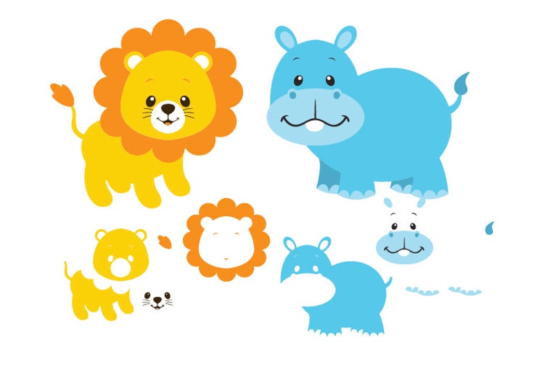 Download Safari animals svg/jungle friends svg/zoo animals/jungle ...