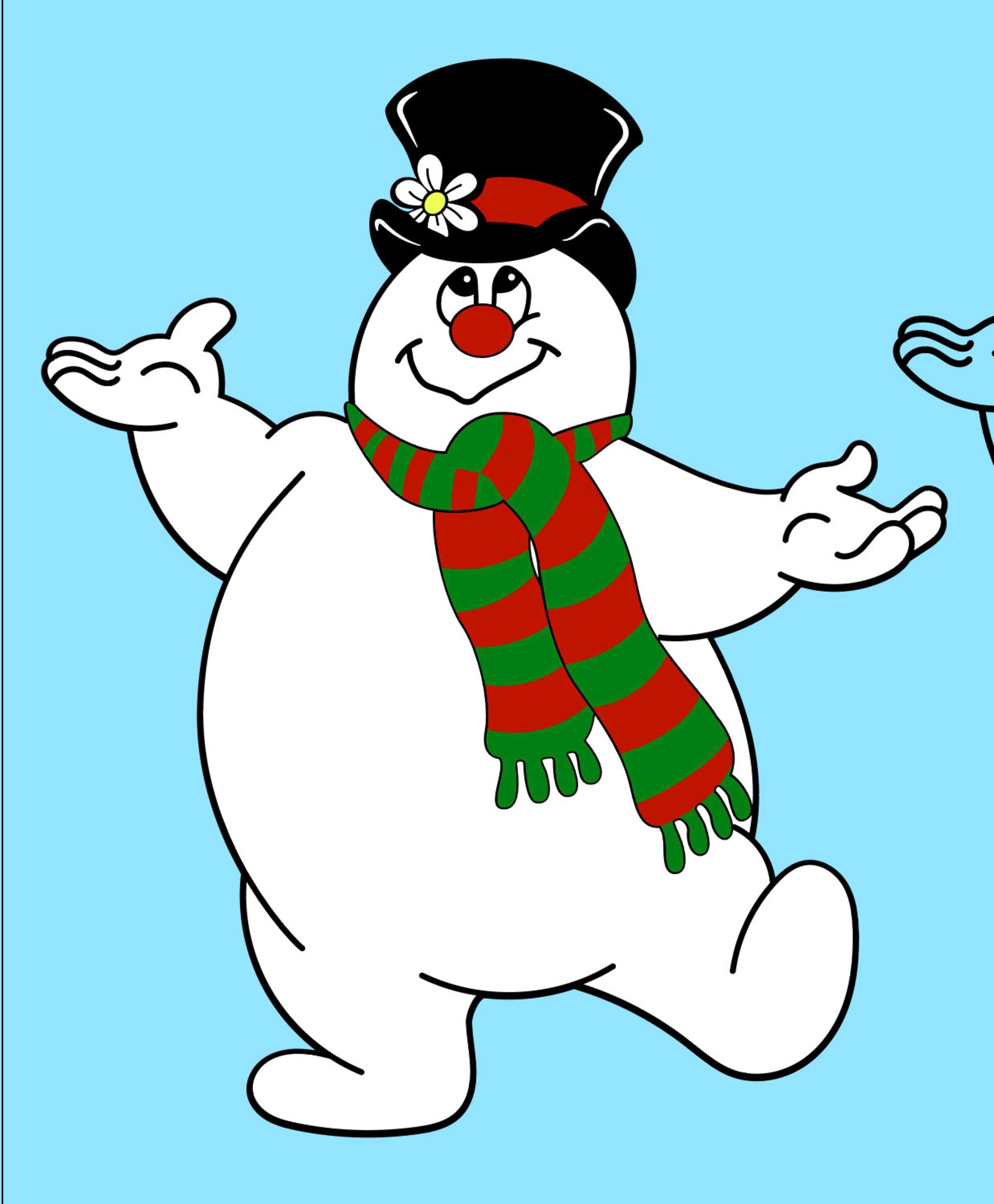 Frosty the Snowman Svgs/frosty Svg/christmas Svg - Etsy