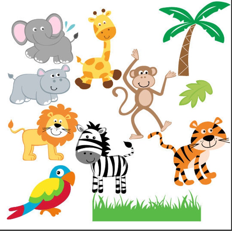 Download Safari animals svg/safari friends/zoo animals svg/animal ...