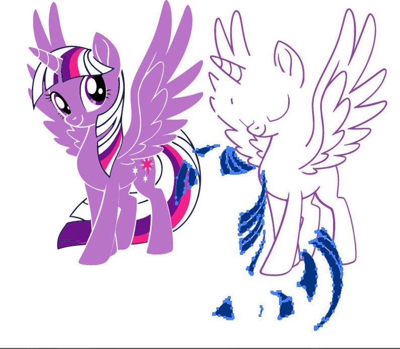 Download My little pony svg/unicorn svg/my little pony cutting file ...