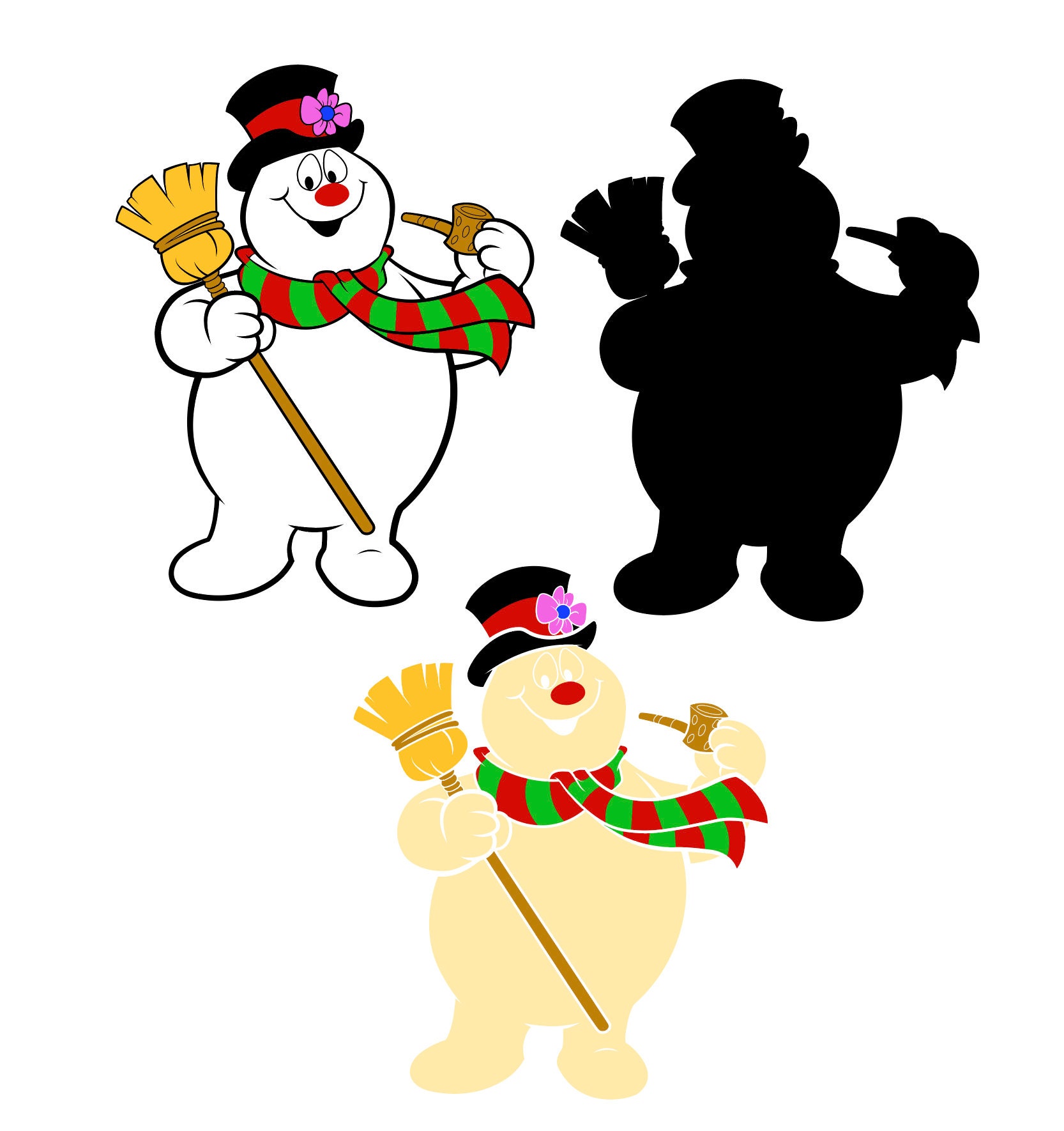 Frosty the Snowman Svg/frosty Svg/snowman Svg - Etsy Canada