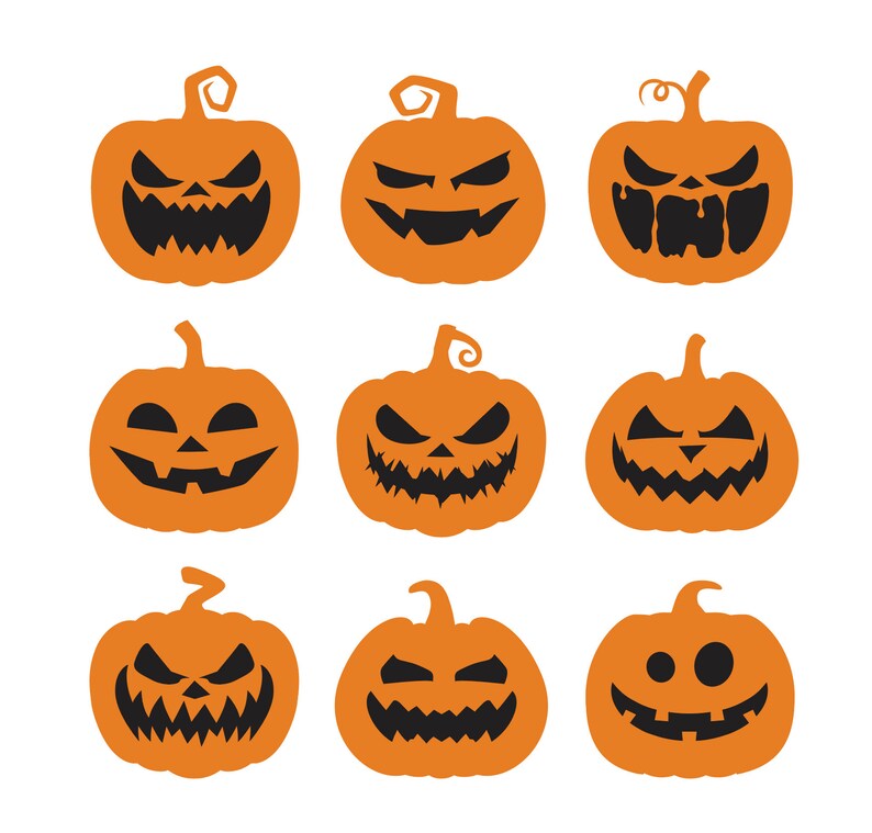 jack o lantern face jack o lantern face