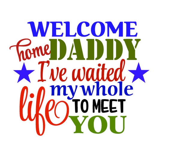 welcome home daddy onesie