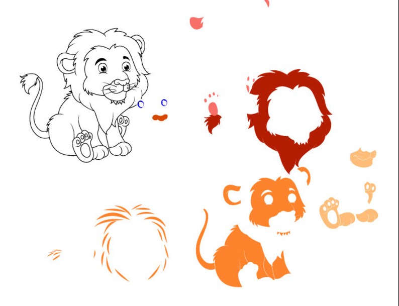 Download Safari animals svg/baby animals | Etsy